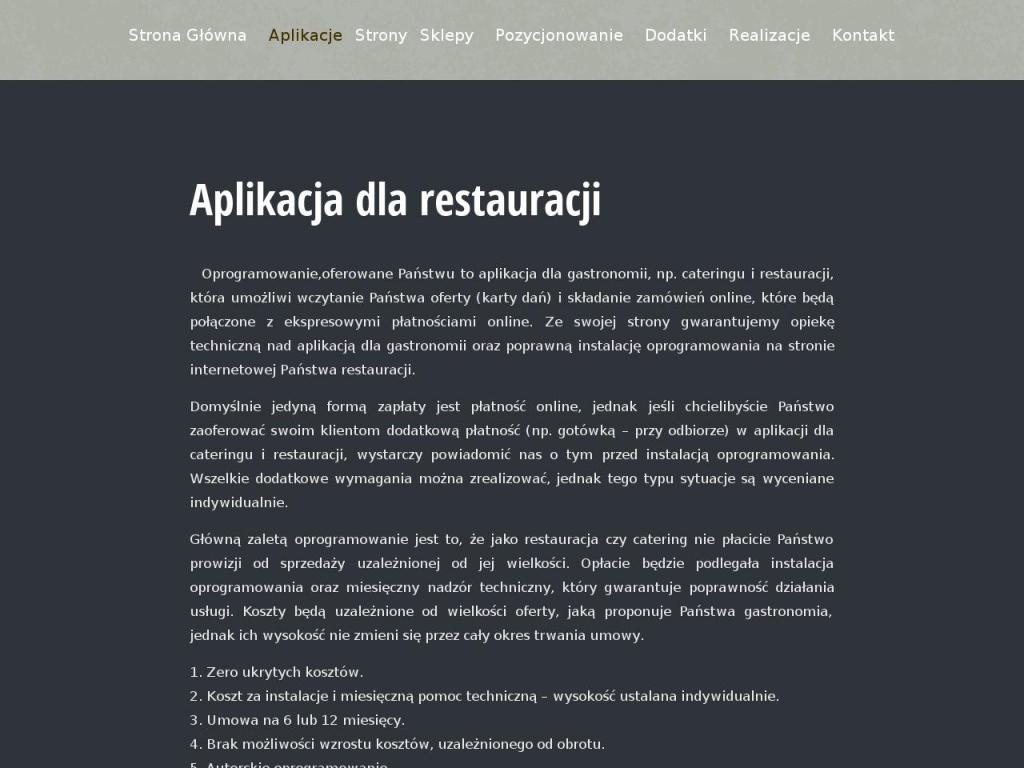 http://profesjonalne-strony.com/aplikacja-dla-restauracji.html