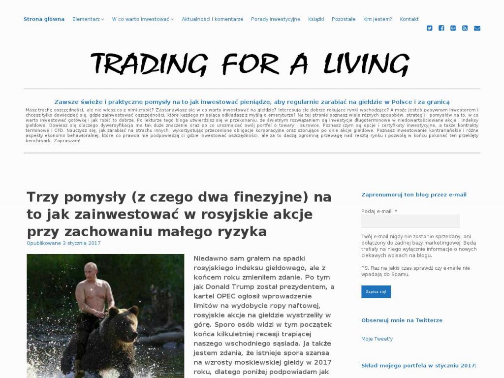 http://www.tradingforaliving.pl/